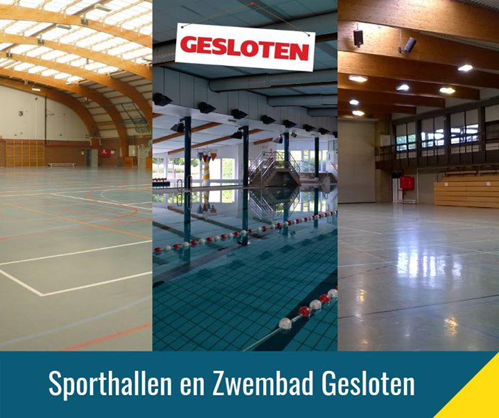 De sportdienst, de sporthallen en het zwembad 'De Motte' zijn